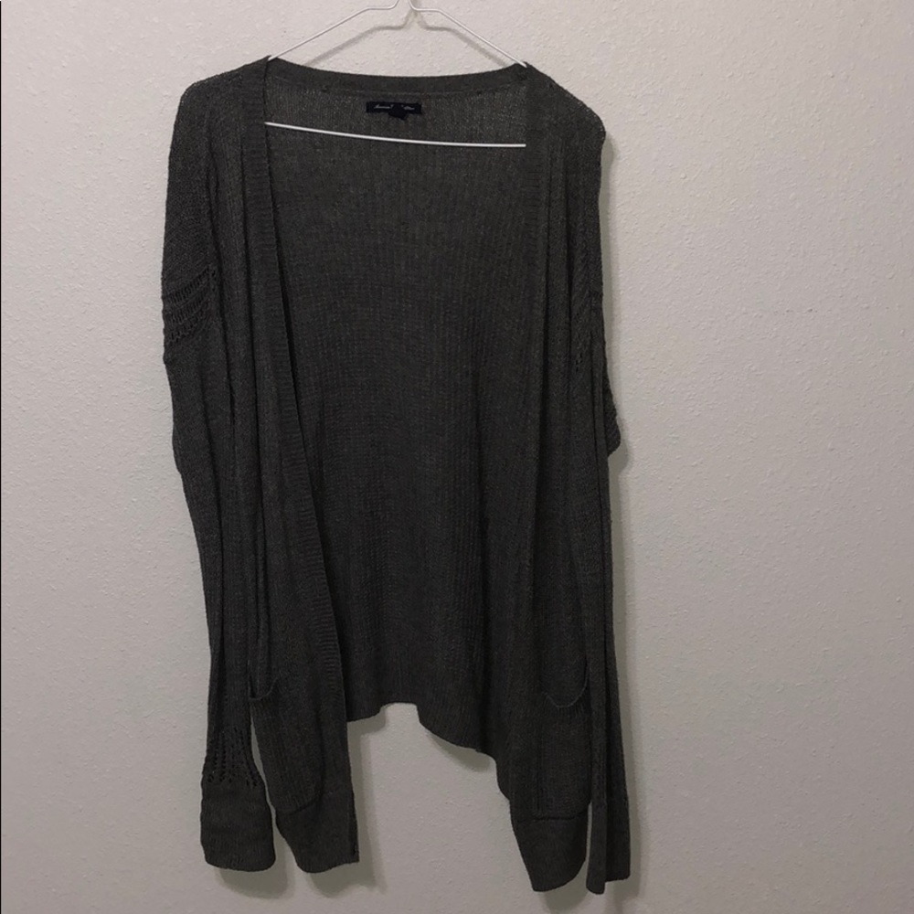 AE Gray Cardigan